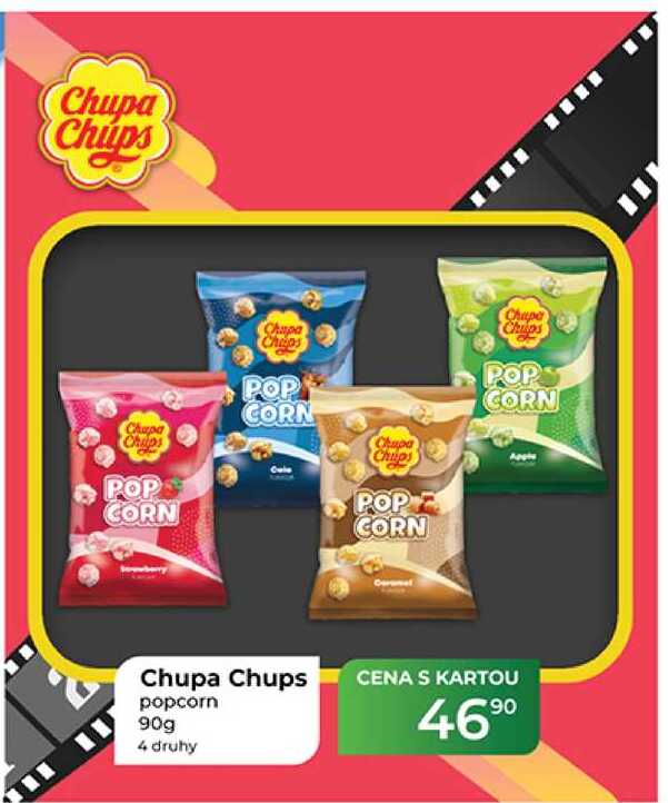 Chupa Chups popcorn 90g