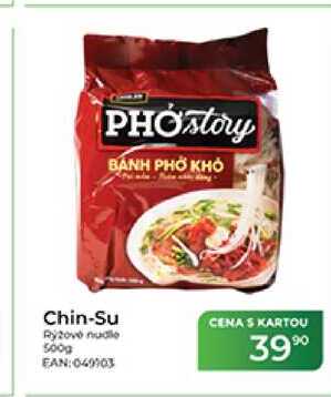 Chin-Su Rýžové nudle 500g  