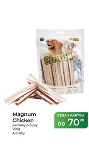 Magnum Chicken pamlsky pro psy 250 g