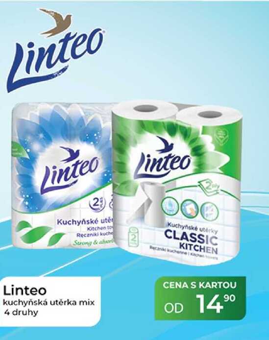 Linteo kuchyňská utěrka mix