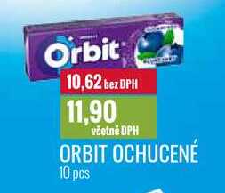 ORBIT OCHUCENÉ 10 pcs
