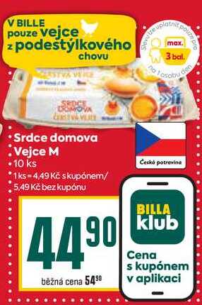 Srdce domova Vejce M 10 ks