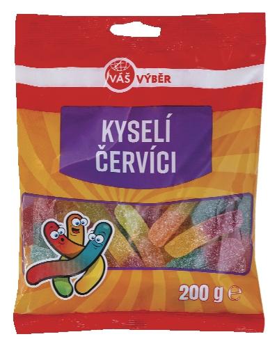 VÁŠ VÝBĚR Želé bonbony, 200 g