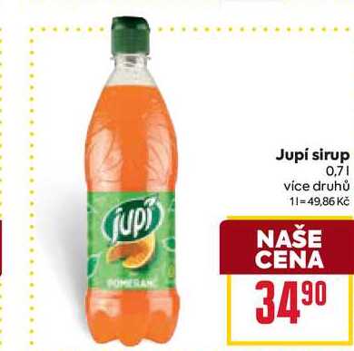 Jupí sirup 0,7l