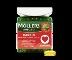 Möller´s Omega-3 CARDIO 60 kapslí