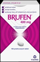 Brufen® 400 mg 100 potahovaných tablet