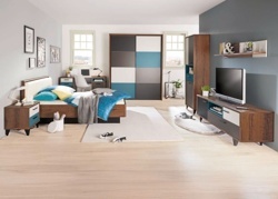 Pokoj pro mládež - postel