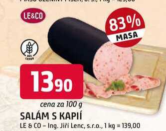 SALÁM S KAPIÍ 100 g