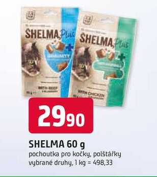 SHELMA 60 g pochoutka pro kočky
