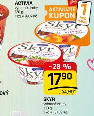 SKYR vybrané druhy 130 g 