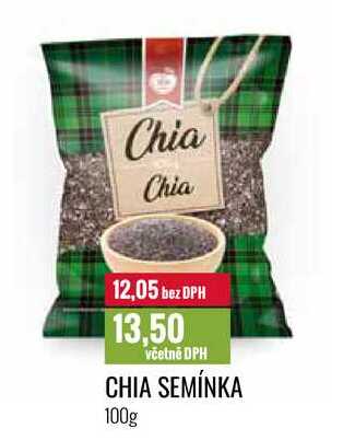 CHIA SEMÍNKA 100g 