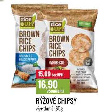 RÝŽOVÉ CHIPSY 60g 