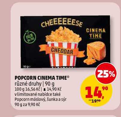 POPCORN CINEMA TIME, 90 g