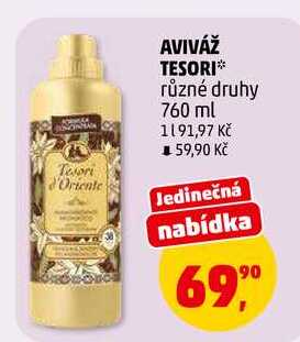 AVIVÁŽ TESORI, 760 ml 