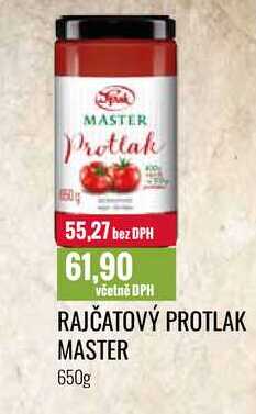 RAJČATOVÝ PROTLAK MASTER 650g 