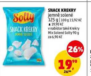 SNACK KREKRY, 125 g 
