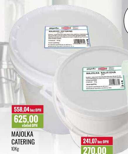 MAJOLKA CATERING 10Kg 