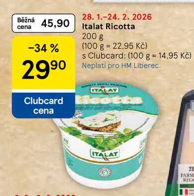 Italat Ricotta, 200 g 
