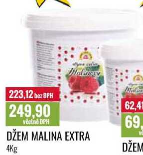 DŽEM MALINA EXTRA 4Kg 