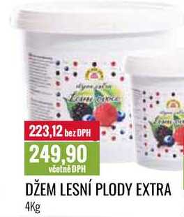 DŽEM LESNÍ PLODY EXTRA 4Kg 