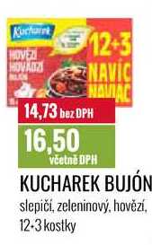 KUCHAREK BUJÓN 12+3 kostky 
