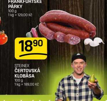 ČERTOVSKÁ KLOBÁSA 100 g 