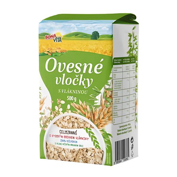 Bonavita Ovesné vločky s vlákninou