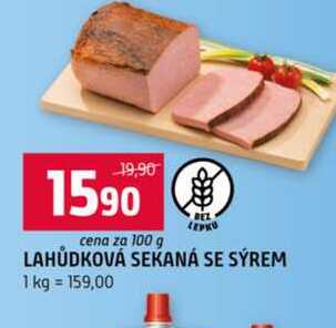 LAHŮDKOVÁ SEKANÁ SE SÝREM 100g