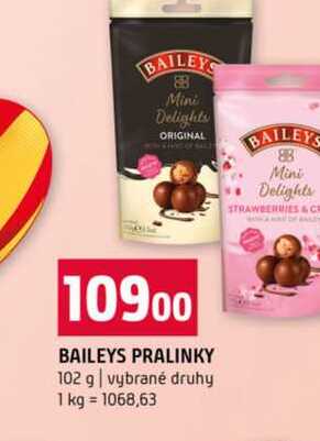 BAILEYS PRALINKY 102 g vybrané druhy 