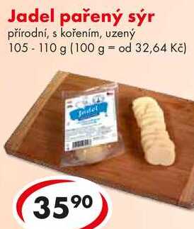 Jadel pařený sýr, 105-110 g