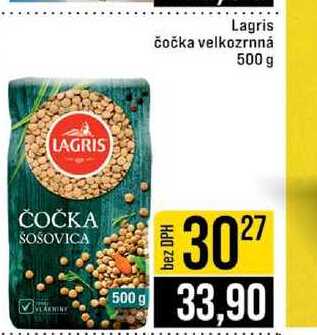 Lagris čočka velkozrnná 500 g 