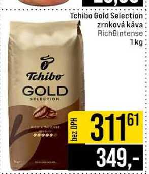 Tchibo Gold Selection zrnková káva Rich&Intense 1 kg