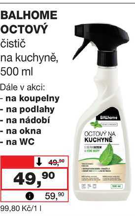 BALHOME OCTOVÝ čistič na kuchyně, 500 ml 