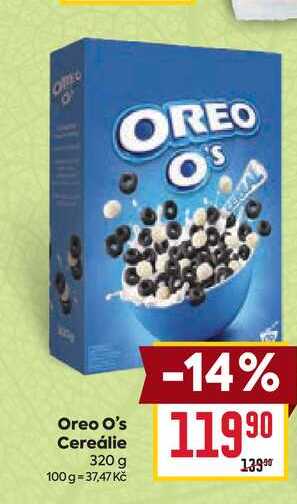 Oreo O's Cereálie 320 g