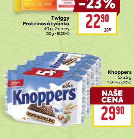 Knoppers 5x 25 g