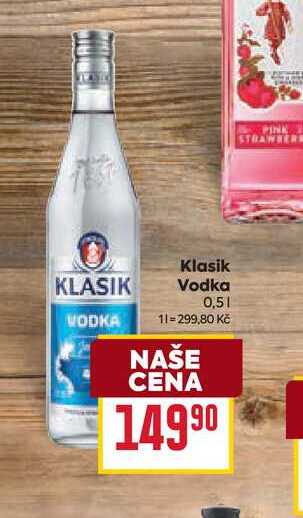 Klasik Vodka 0,5l v akci
