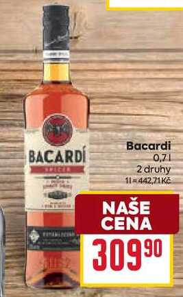 Bacardi 0,7l