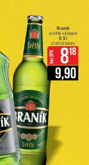 Braník světlé výčepní 0.5l