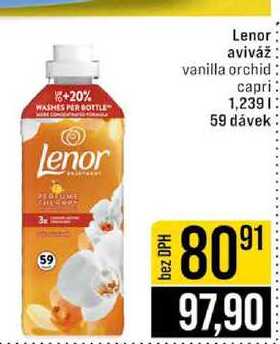 Lenor aviváž vanilla orchid capri 1,239l 59 dávek