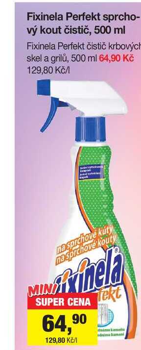 Fixinela Perfekt sprchový kout čistič, 500 ml