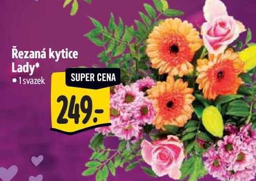Řezaná kytice Lady  1 svazek 