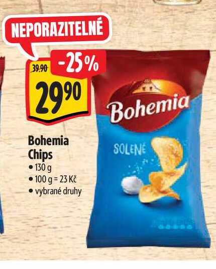 Bohemia Chips 130 g 