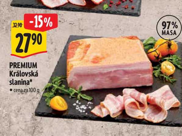   PREMIUM Královská slanina 100 g