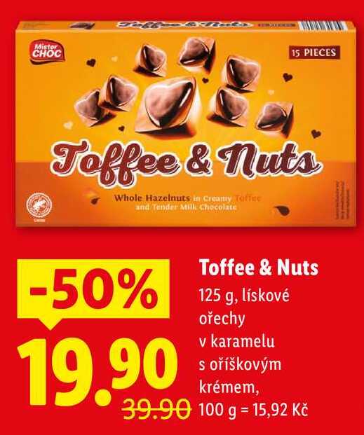 Toffee & Nuts, 125 g