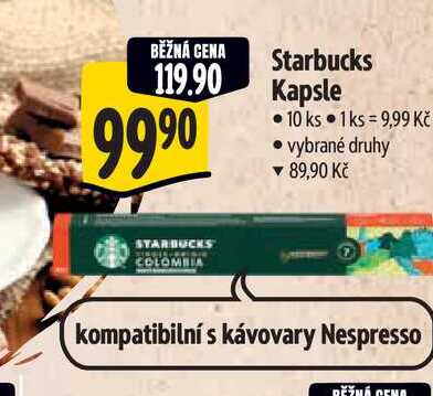  Starbucks Kapsle  10 ks 