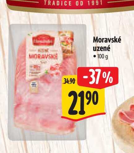   Moravské uzené 100 g 