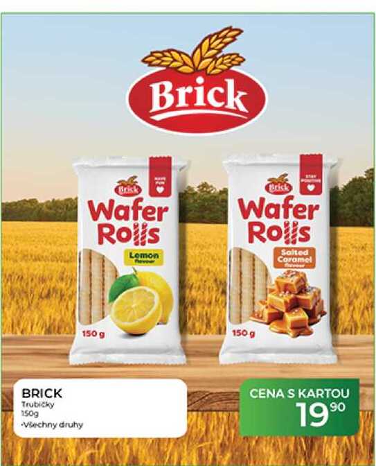 BRICK Trubičky 150g 