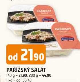 PAŘÍŽSKÝ SALÁT 140 g 