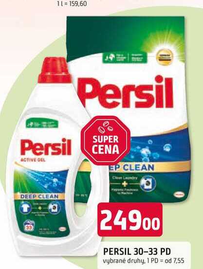 PERSIL 30-33 PD vybrané druhy