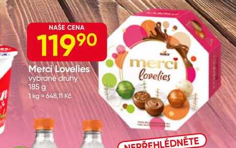 Merci Lovelies vybrané druhy 185 g
